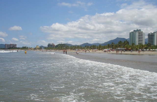 Wonderful apartment right on the sand - Bertioga