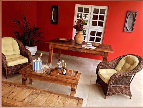 Wonderful house with pool in Paraiso-Praia 120m