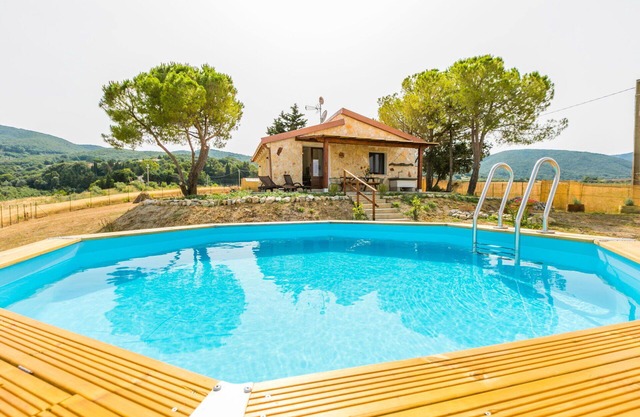 Wonderful private villa with private pool, A/C, WIFI, TV, terrace, pets allowed and panoramic view