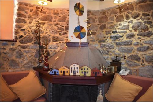 wood and stone in the path of lava