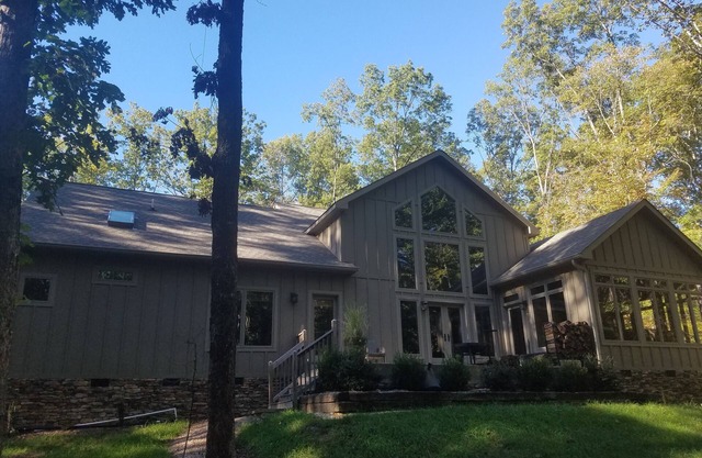 Wooded getaway in park-like, gated community w/pool, beach and recreation area!