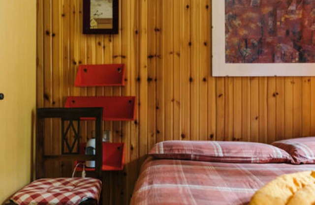 WOODEN FLAT WITH FOREST VIEW