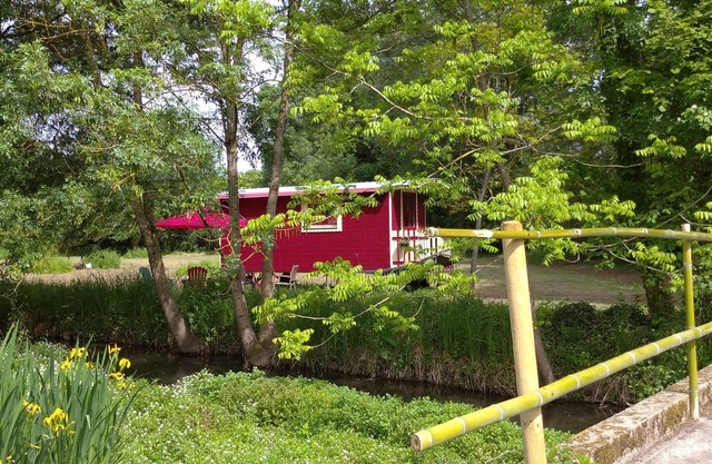 Wooden Trailers in the "Moulin de Palet"