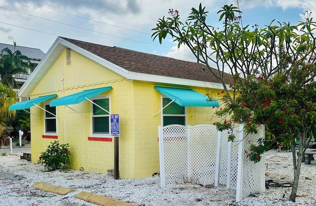 Yellow Beach House on Treasure Island with Central AC, One block from Beach