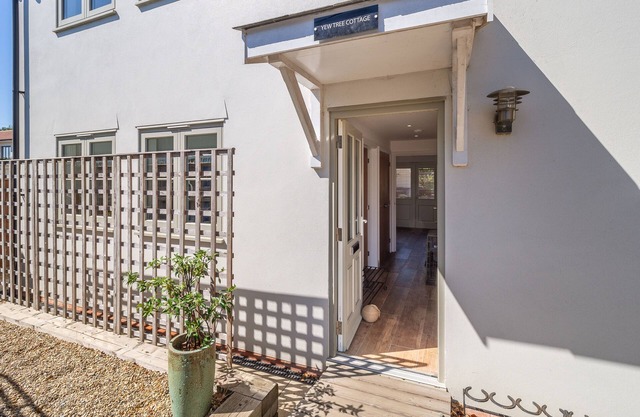 Yew Tree Cottage is a modern eco-cottage