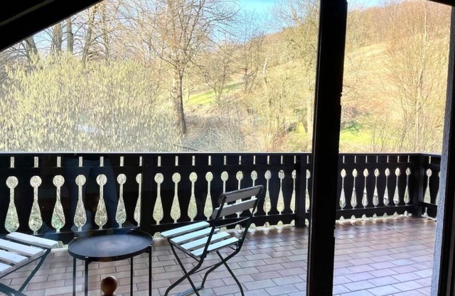 Yoga by the stream - apartment with 2 terraces in the Odenwald
