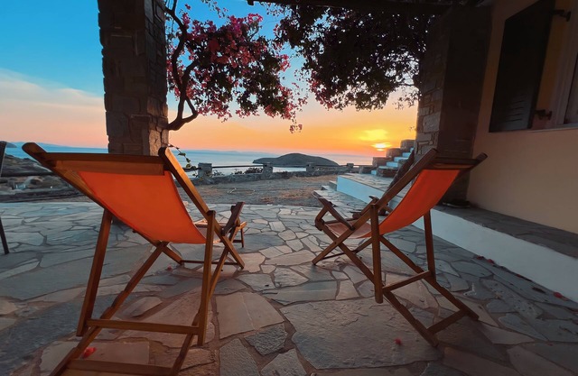 Your Peaceful Getaway – Sea View Serenity Villa, Delfini Bay Syros