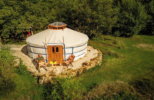 YURT de Arbigny romantic overnight stay in a Mongolian tent