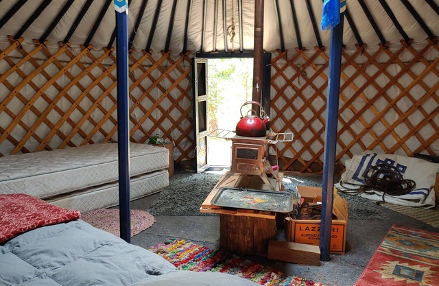 Yurt in Secluded Setting Near Mt Shasta/McCloud, CA