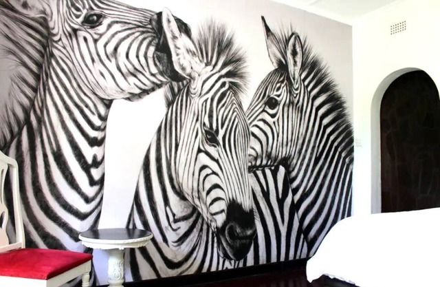 Zebras Dazzle B&B | The Zebra Room