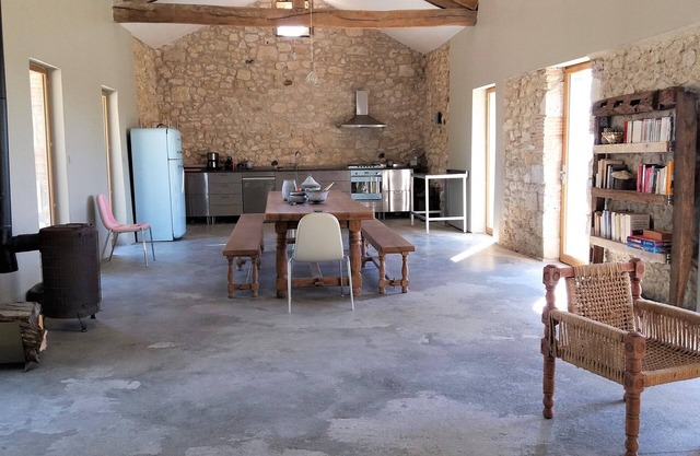 Zen atmosphere at the Terres Blanches
