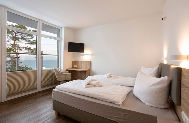 Zimmer mit Balkon Neubau - Hotel Seebrücke