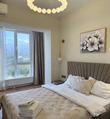 Ulytau District Apartment | С Видом на Горы Квартира возле ТРЦ Mega Center