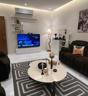 Al Wahah Apartment | شقة فندقية غرفة نوم بمجلس استرخائي