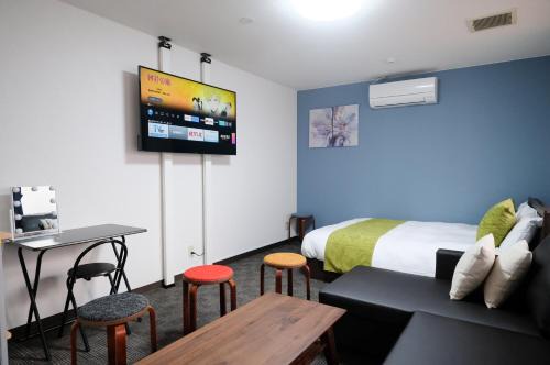 Kita Ward Apartment | エレガンス京町 -岡山市内中心部 路面電車の駅まで徒歩5分 クィーンベッドでゆったりステイ