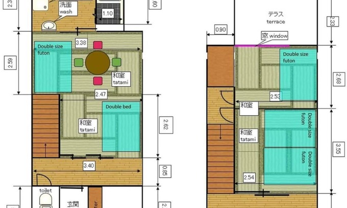 Higashiyama Ski Chalet | 政府公認旅館 2min to JR Inari,2min to Kyoto sta