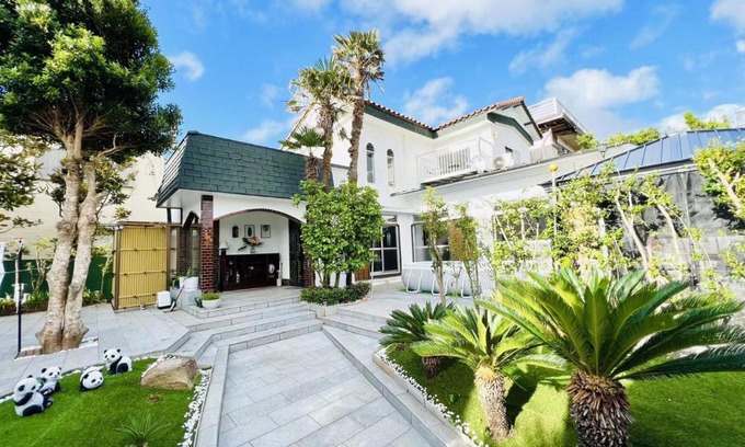 Tsubaki Onsen Villa | 海の眺め/プール付き/炭火BBQ(雨でも可能)/まるまる貸切別荘/最大13名/名勝千畳敷・三段壁近く