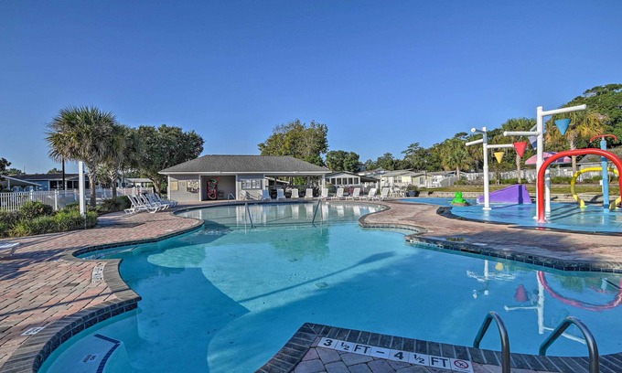 Garden City House | 1/2 Mi to Ocean: Surfside Beach Resort Home