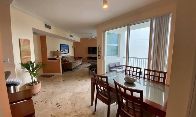Surfside Condo | 1 Bd across from beach walk to BalHarbor Shops,restaurants,supermarket & shops