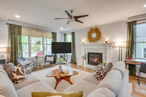 Duke Park House | 1 Mi to Dtwn Upscale Retreat in Durham!