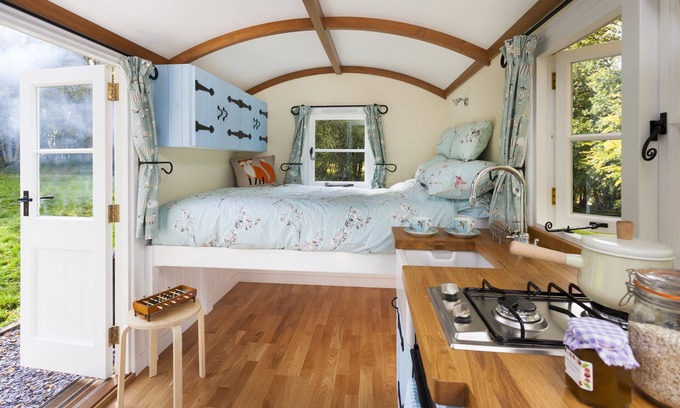 Etchinghill Cabin | 10 acres of woodland