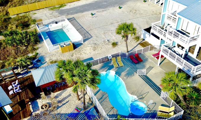 Gulf Shores House | 10BR/10BA HeatedPool HotTub FirePit Easy Beach Access Basket/Pickle/VolleyBall
