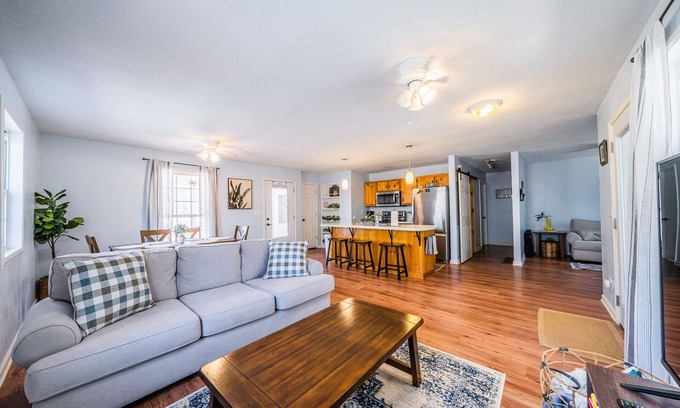 Morganton Cottage | 12 min from Blue Ridge! Secluded Cozy Cottage on Acre of Land!