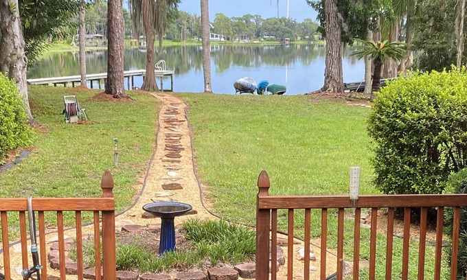 Keystone House | 1400sf Lakefront Home Very Peaceful Quiet and Secluded but close to everything