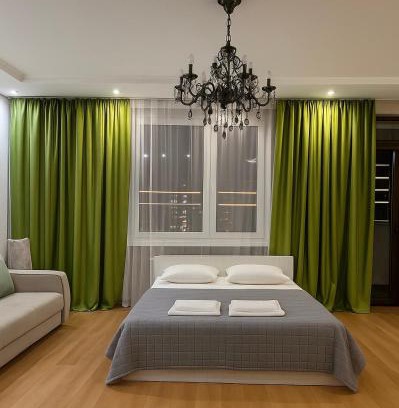 Nur-Sultan Apartment | 153 Уютные апартаменты с видом на Байтерек и поющие фонтаны с 2 кроватями King и диваном на 10 этаже