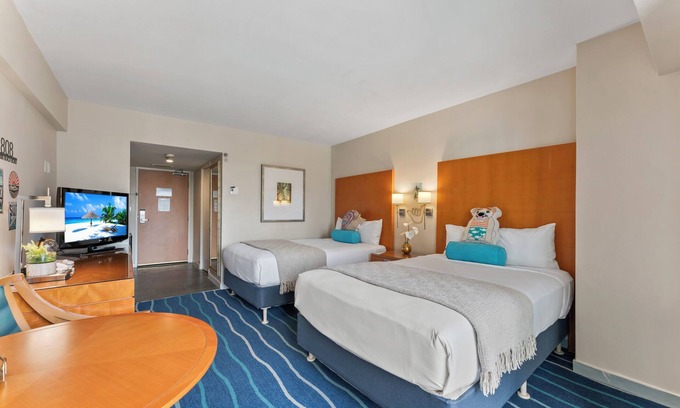 Waikiki Apartment | 15th floor studio with 2 full size bed at Ala Moana Hotel