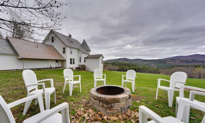 Cavendish House | 17-Acre Vermont Escape w/Panoramic Mountain Views