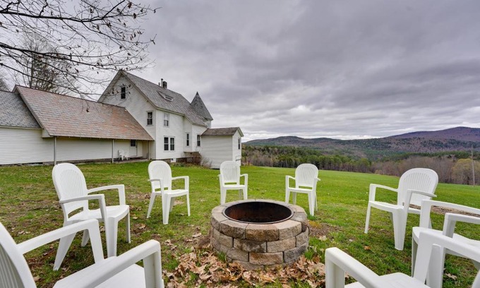 Cavendish House | 17-Acre Vermont Escape with Panoramic Mountain Views