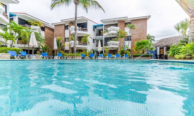 El Batey Apartment | 1BD guest-friendly condo in central Sosua, pool/Wi-Fi/cable TV