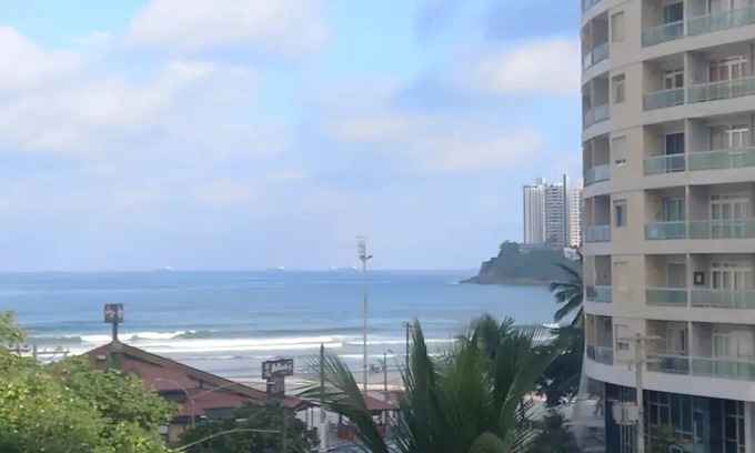 Pitangueiras Apartment | 1Bedroom Pitangueiras - Guaruja, Wide beach view, great location