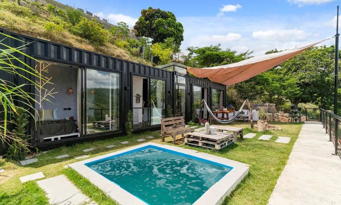 Santiago de los Caballeros Villa | ✓ 1ST CONTAINER VILLA IN DR | 5-PAX | PERLA NEGRA