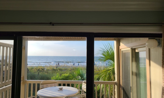 Surfside Beach Condo | 1st floor pet friendly and clean.