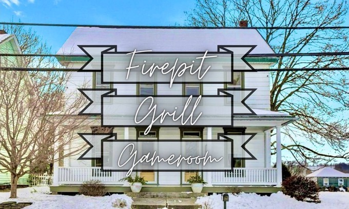 Campbelltown House | 2,200 Sq Ft w/2 Gamerooms, Firepit & Grill 15 Minutes To Hershey