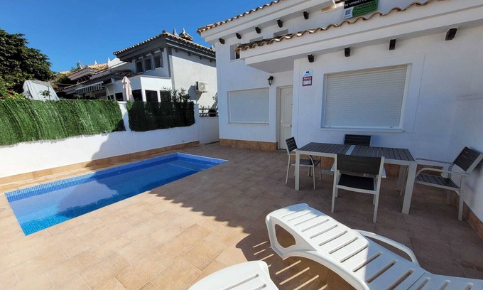 Sucina Villa | 2 bed semidetached villa with private pool and solarium