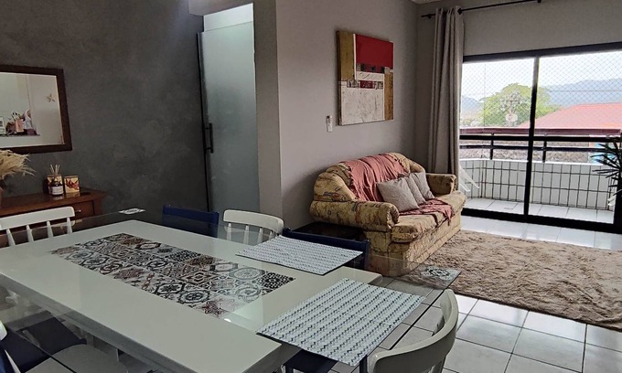 Mongagua Apartment | 2-bedroom apartment, beach block with garage