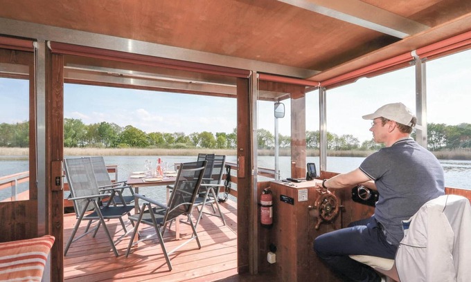 Eggesin Boat Rental | 2 bedroom lovely ship in Loitz