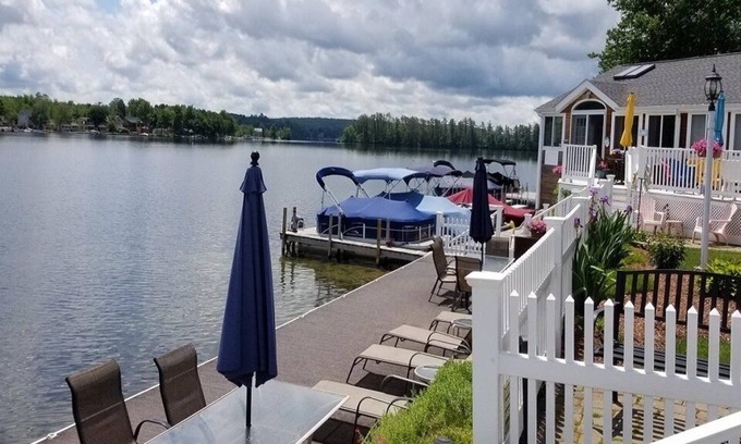 Winnisquam Condo | 2 BR condo with sleeping loft right on Lake Winnisquam