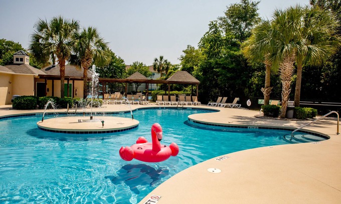 Vaught Apartment | 2 BR Dog-Friendly Condo W/Free Golf Cart, Pool and Other Resort Amenities