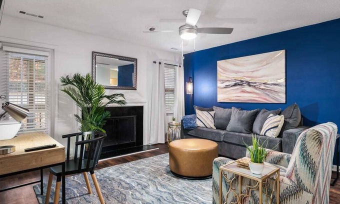 Meadowbrook Apartment | 2 Master Suites w/ King Beds | Safe Community