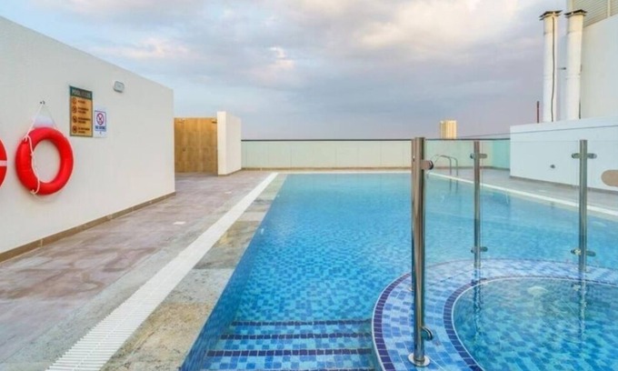 Dubai Apartment | 20 Min from Downtown Dubai - Amazing Studio with Hugh Balcony in Majan