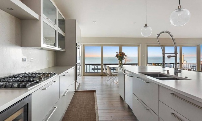 Beverly Shores House | (2025 Open!) Gorgeous Home With Private Pool & Panoramic Lake Views!