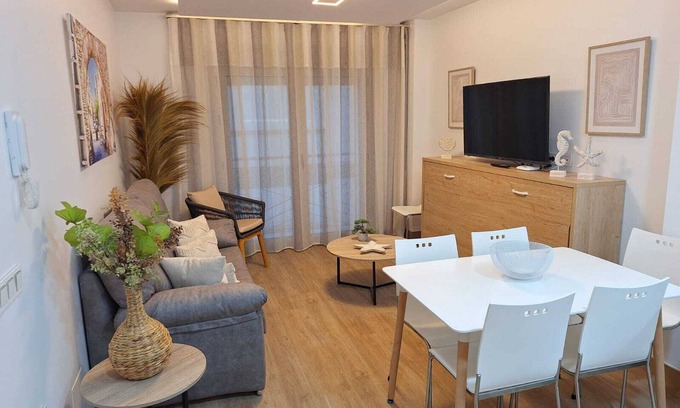 Adra Apartment | 203 Apartamento SAN Nicolas Alboran Con Vistas Laterales al mar en Adra