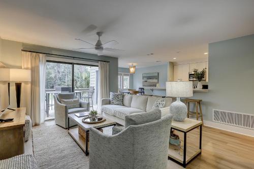 Sea Pines House | 2365 Racquet Club 2 BR 2 BA condo Sea Pines Resort Near Harbourtown Free Tennis and Pool