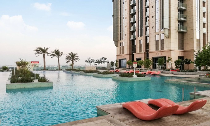 Jebel Ali Apartment | 2B-Amna Tower - 4405 by bnbme homes