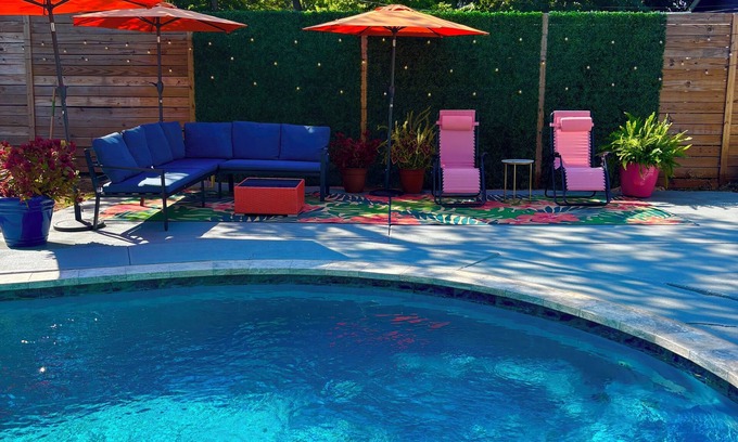 Central Oklahoma City House | 2Bd 2 ba with heated in-ground pool in Central OKC