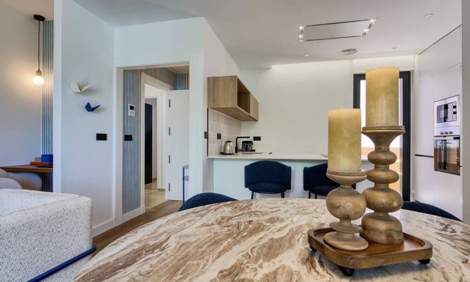 La Buhaira Apartment | 2BR/2BA Apt, 3rd Floor, Elevator, Workspace & Free Parking